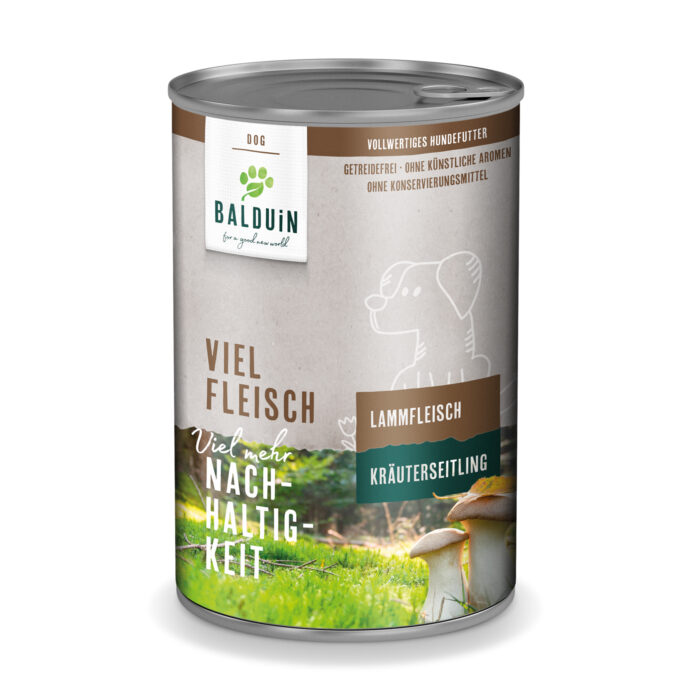 BALDUIN Hundefutter mit Lammfleisch