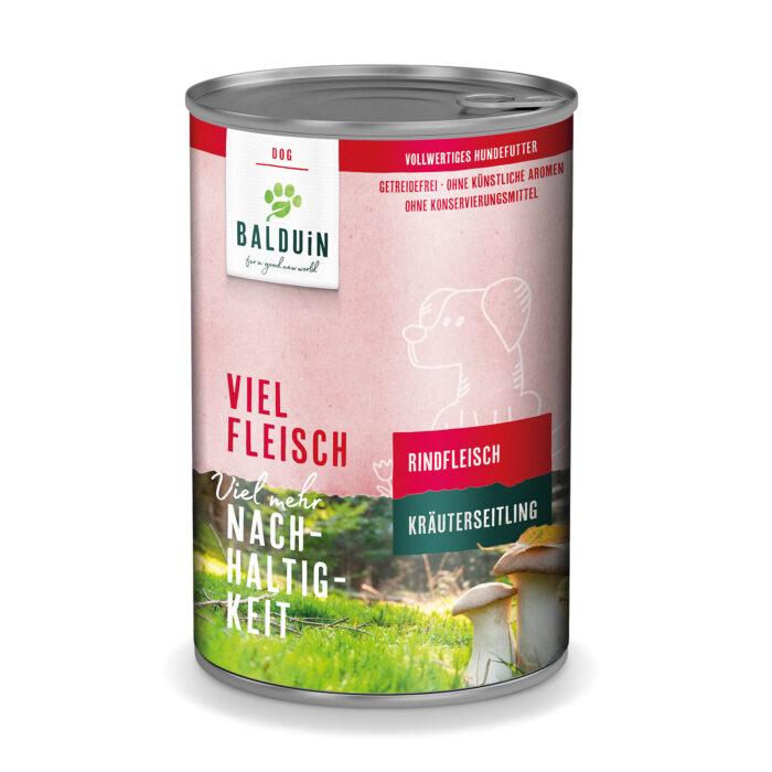 BALDUIN Hundefutter mit Rindfleisch