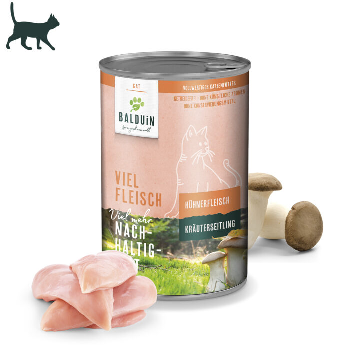 BALDUIN Katzenfutter mit Hühnerfleisch