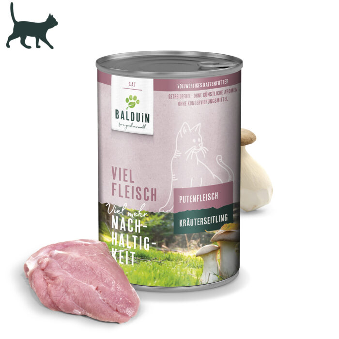 BALDUIN Katzenfutter mit Putenfleisch