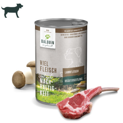 BALDUIN Hundefutter mit Lammfleisch